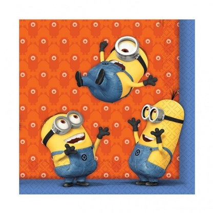 20 Minions Lunch Napkins image 0