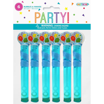 6 BUBBLES & WANDS - BLUE image 0