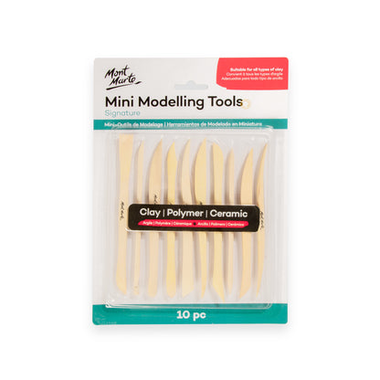 Mini Modelling Tools Boxwood 10pc image 0