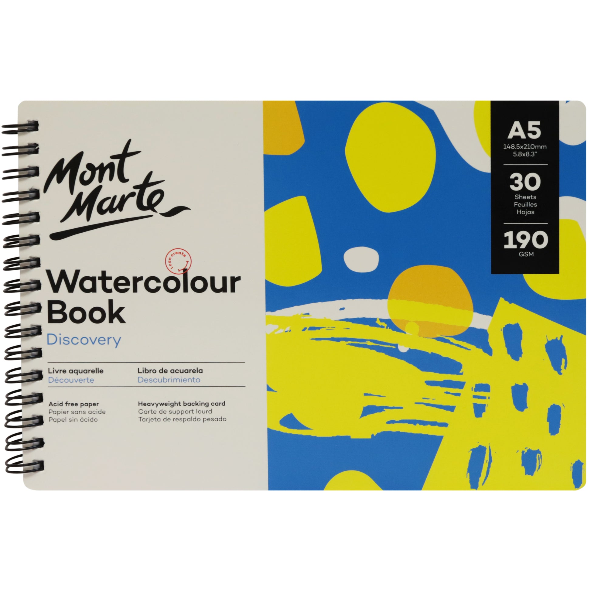 Watercolour Book A5 190gsm image 0