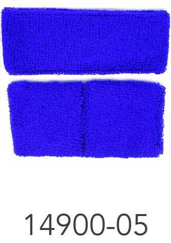 Headband & Wristband Set (Blue) image 0
