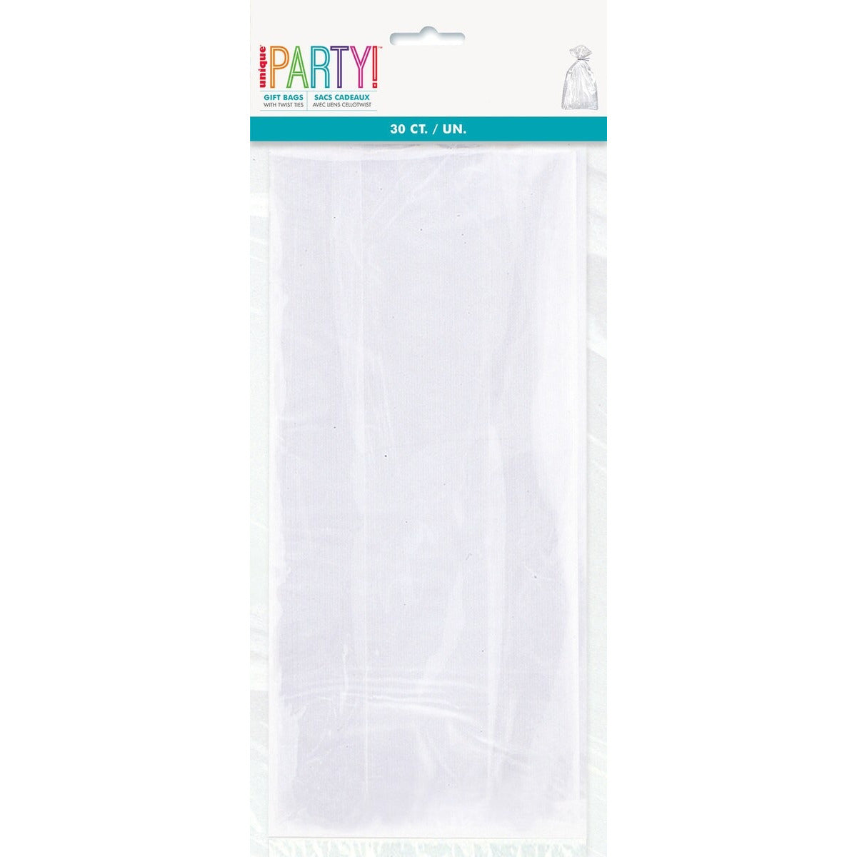 30 CELLO BAGS - CLEAR image 0