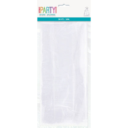 30 CELLO BAGS - CLEAR image 0