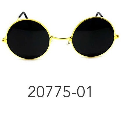 Party Glasses Hippie (S) (Black) image 0