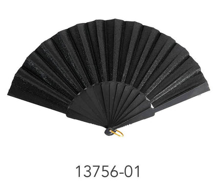 Sparkle Glitter Fan (Black) image 0