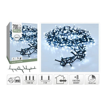 Snake Lights 700LED White IP44 14M image 0