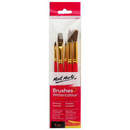 Gallery Series Brush Set Watercolour 5pc image 0