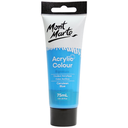 Acrylic Colour Paint 75ml - Cerulean Blue image 0