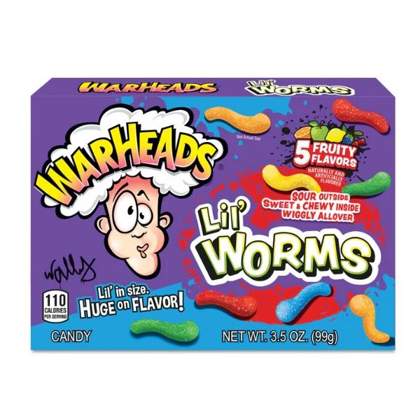 Warhead Lil' Worms 99g image 0