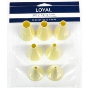 Pastry Tube Round Plastic Set (7pc) image 0