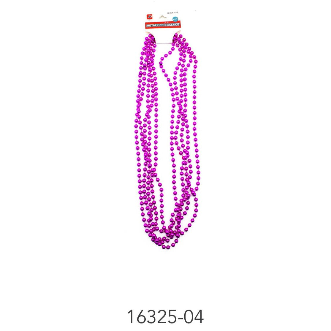Metallic Necklace (Hot Pink) image 0