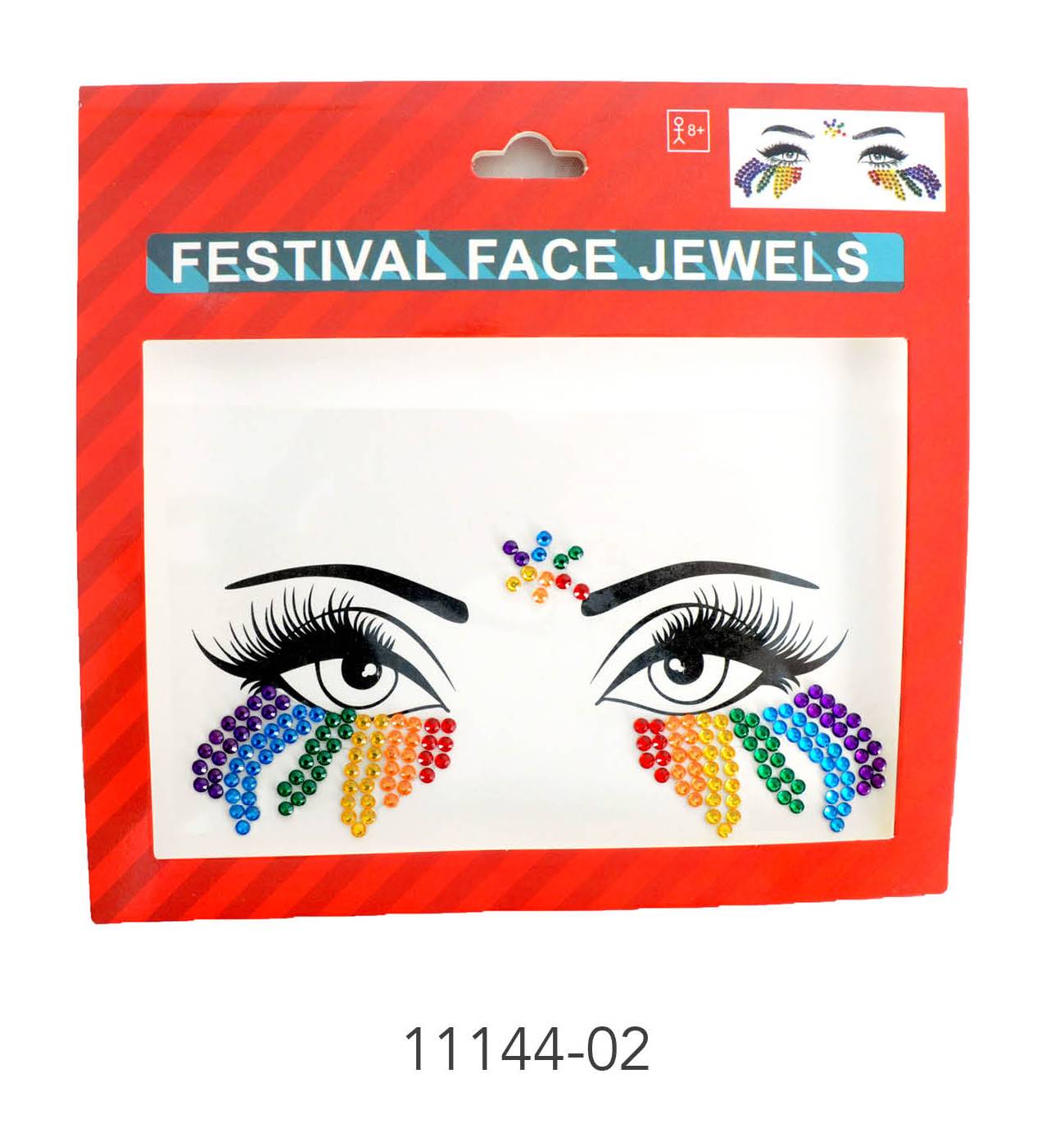 Face Jewels Rainbow (Under Eye) image 0