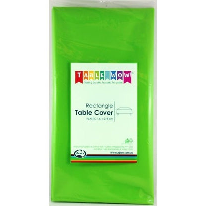 Lime Rectangle Tablecover (137cm x 274cm) image 0