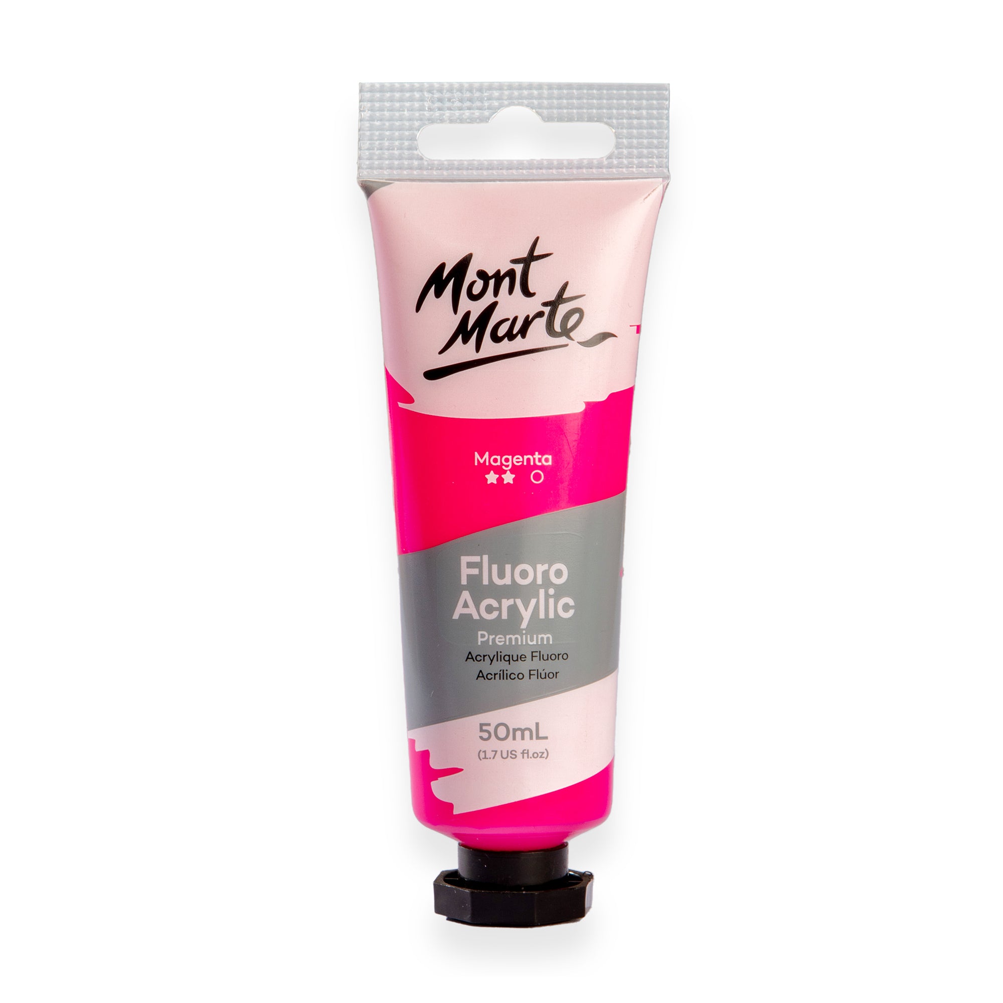Fluoro Acrylic Paint 50ml - Magenta image 0