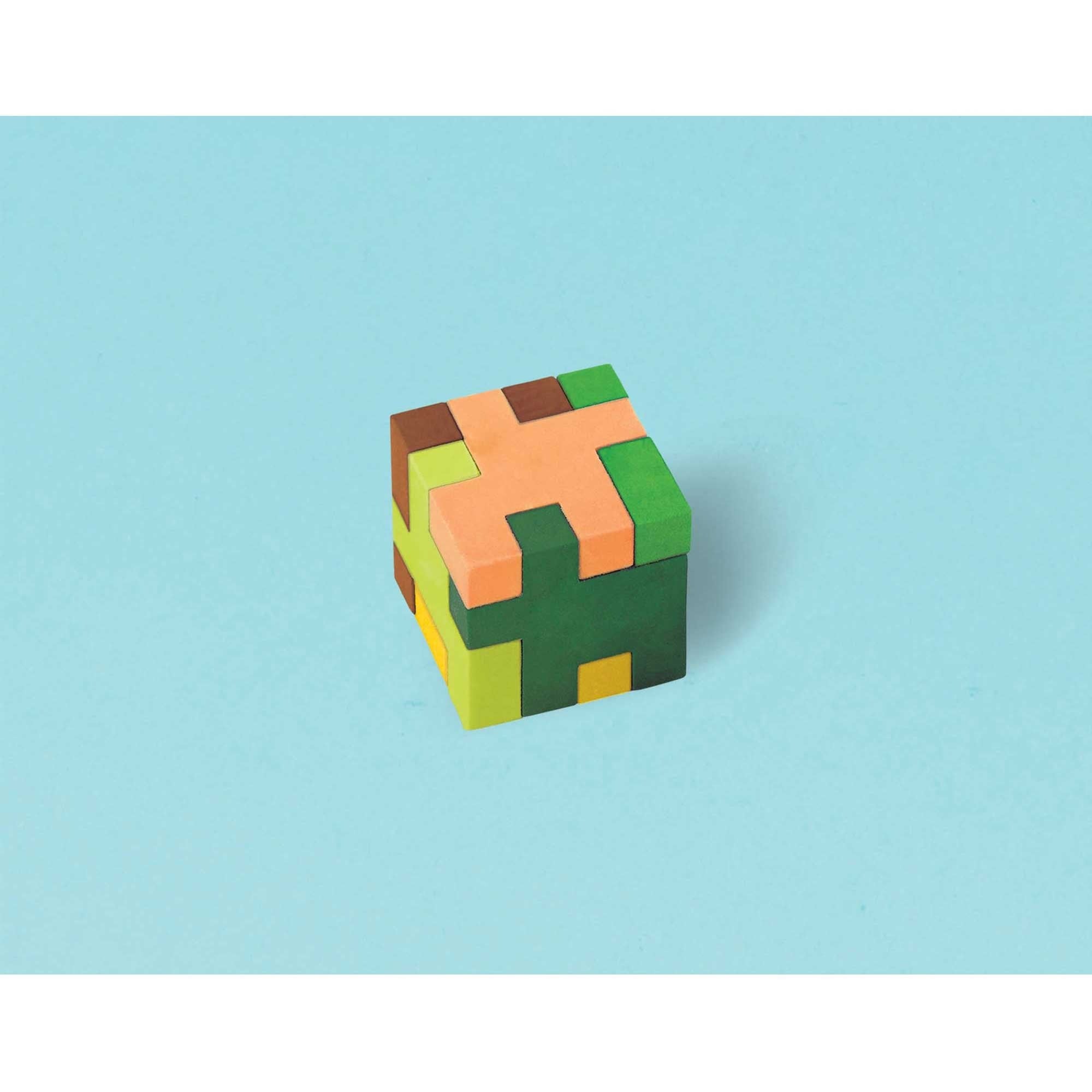 12 TNT Party! Puzzle Cube Mini Erasers image 0