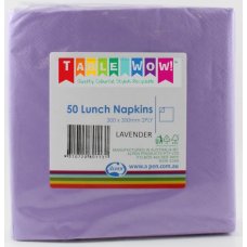 Lavender Lunch Napkins 2ply - 50pk image 0