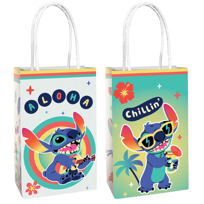 8 Lilo & Stitch Paper Kraft Bags image 0
