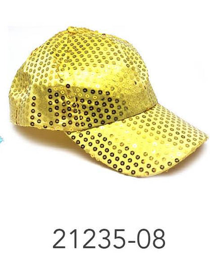 Sequin Baseball Cap (Gold) image 0