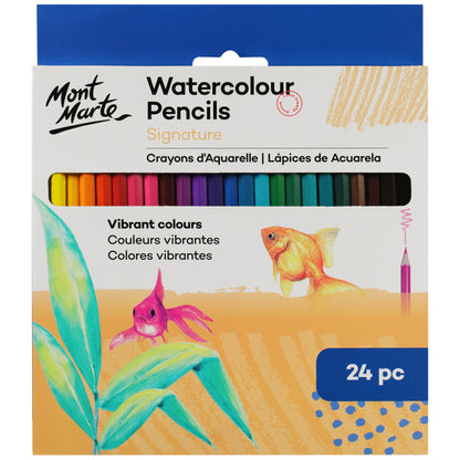 Watercolour Pencils 24pc image 0