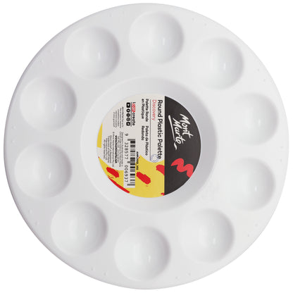 Round Plastic Palette 17cm image 0