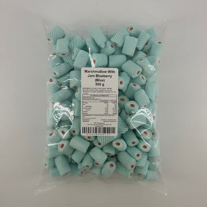 Marshmallow With Jam Blueberry (Blue) 500g image 0