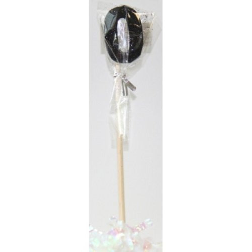 CANDLE BLACK GLITTER LONG STICK #0 image 0