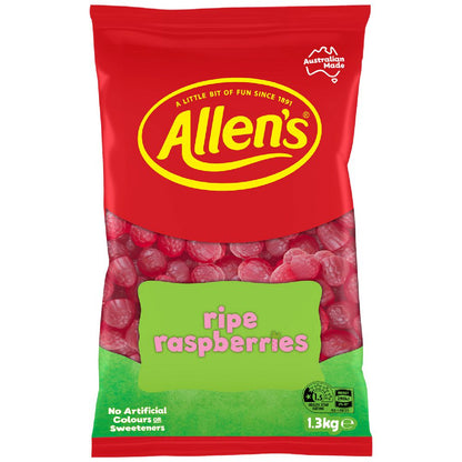 Allens Ripe Raspberries 1.3KG image 0