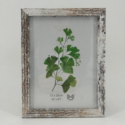 Distressed 6x8 Inch Aged Photo Frame image 0