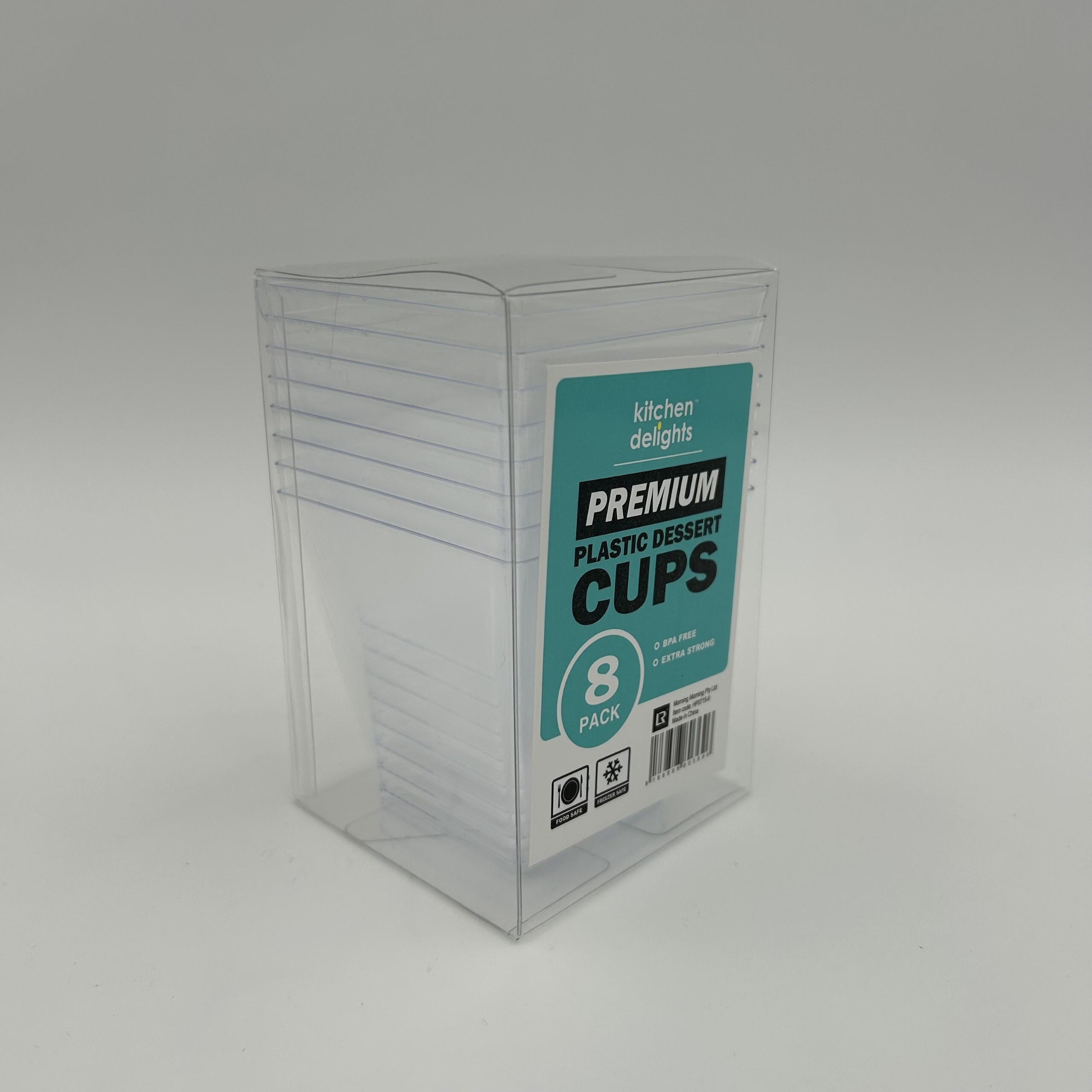 Large Square Dessert Cup 8pk image 0