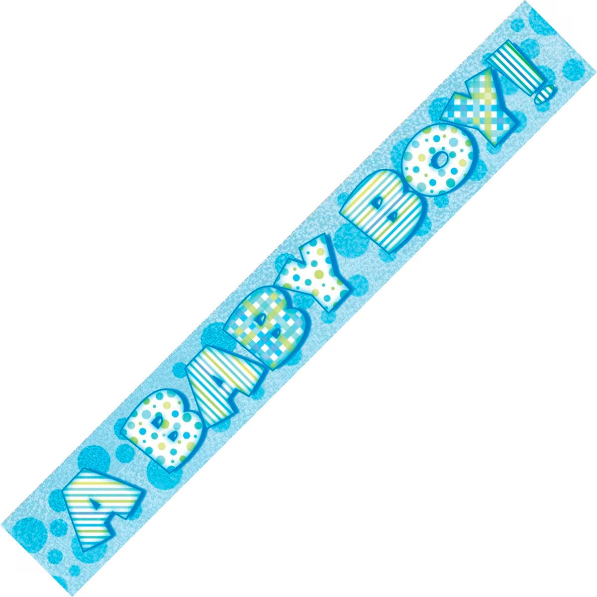 BABY BOY PRISM BANNER 12ft image 0