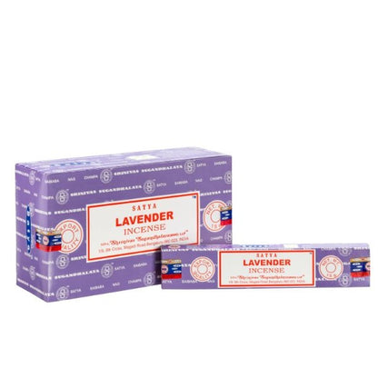 Satya Lavender Perfumed Agarbatti 15g image 0