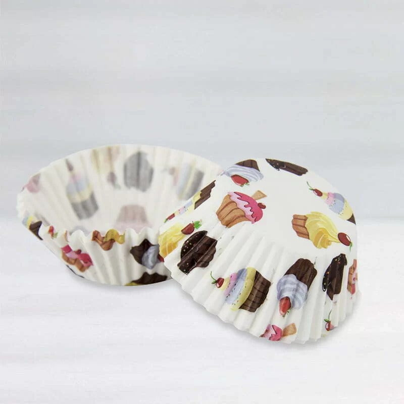 40 cupcake cups -cherry Cake image 0