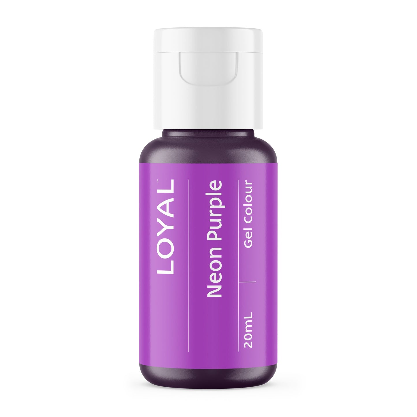 LOYAL Gel Colour Neon Purple (20ml) image 0