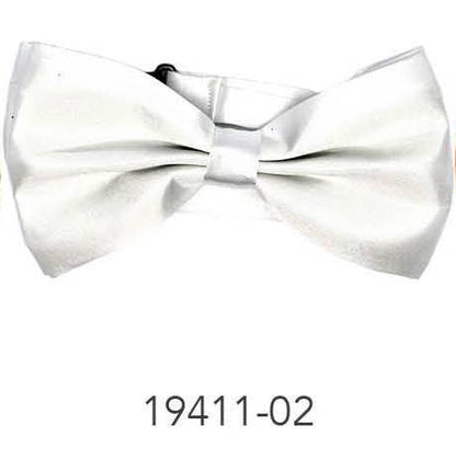 Bow Tie (Plain) L (White) image 0