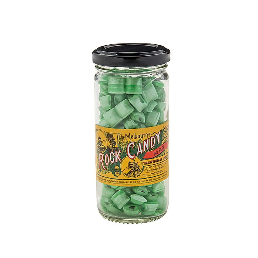 The Melbourne Rock Candy Co. Lime Bo Peep 170g image 0