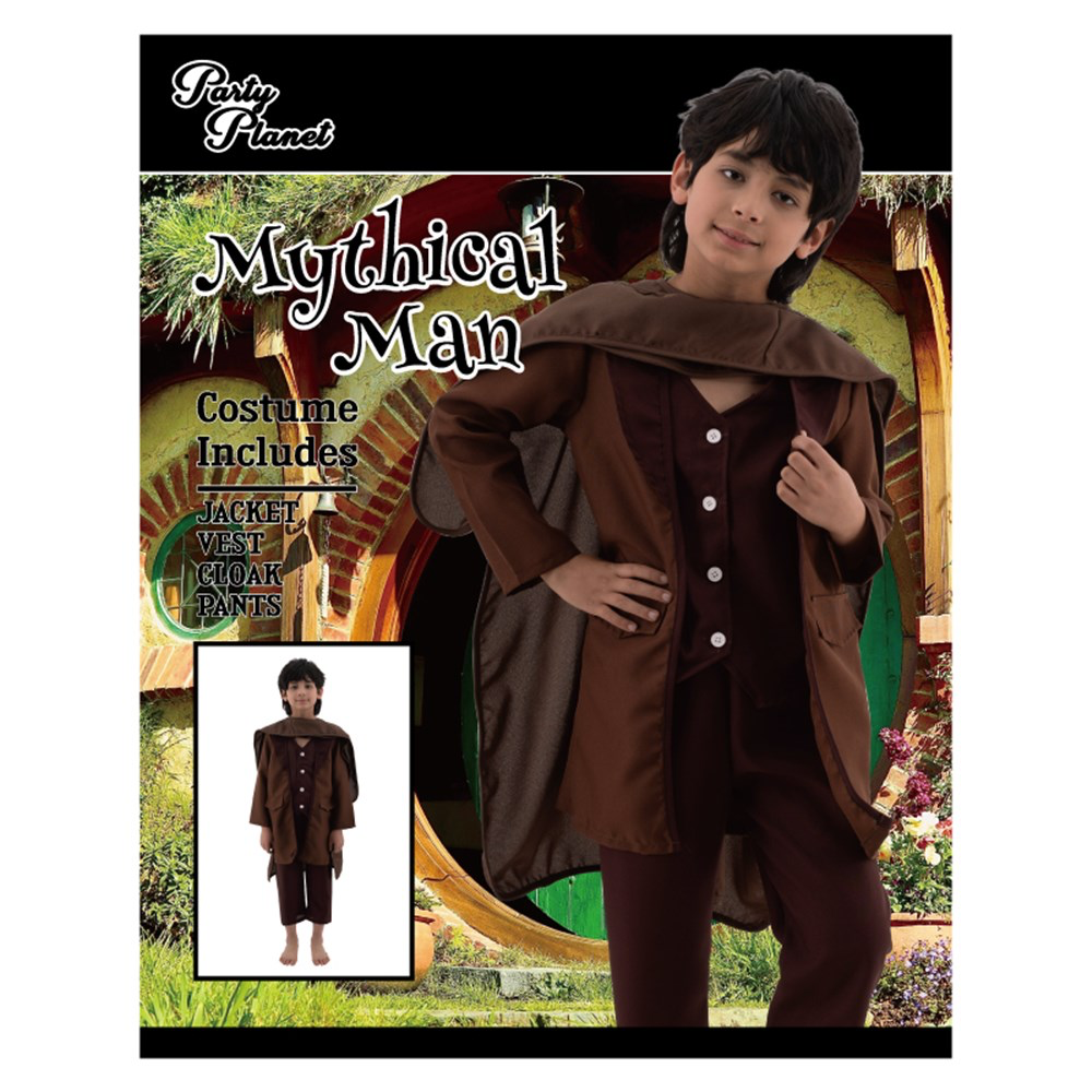 Boys Hobbit Kids Costume XLarge (H: 140cm W: 62cm) image 0