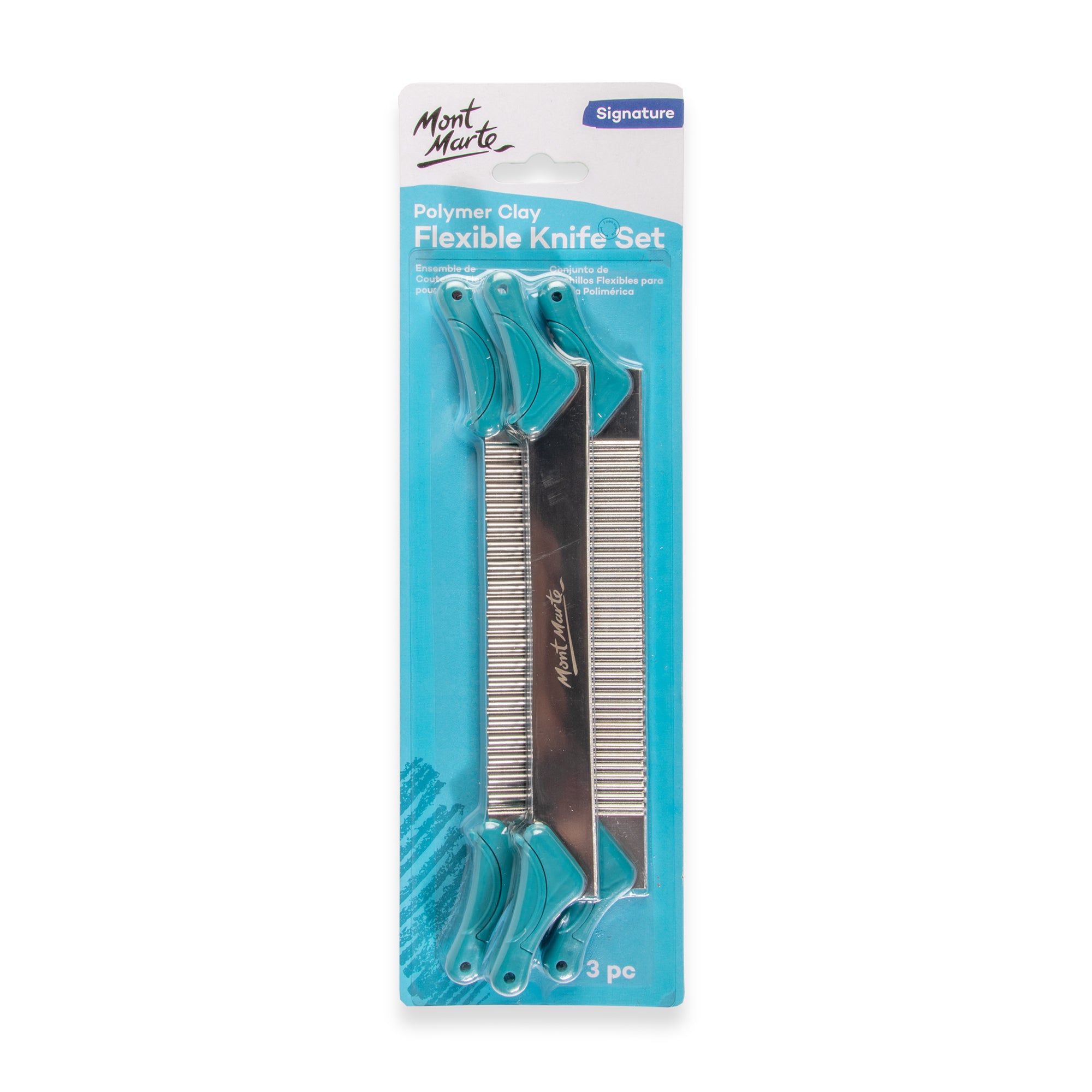Flexible Polymer Clay Blades 3pc image 0