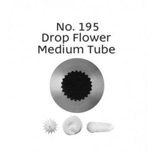 Piping Tip Drop Flower 195 image 0