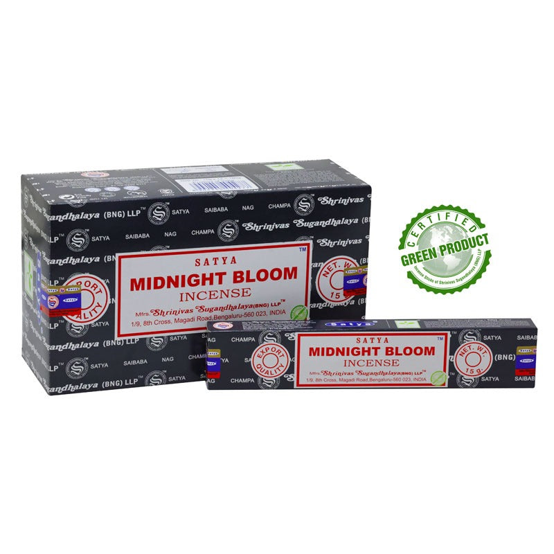 Satya (BANG) Midnight Bloom Incense Sticks 15g image 0