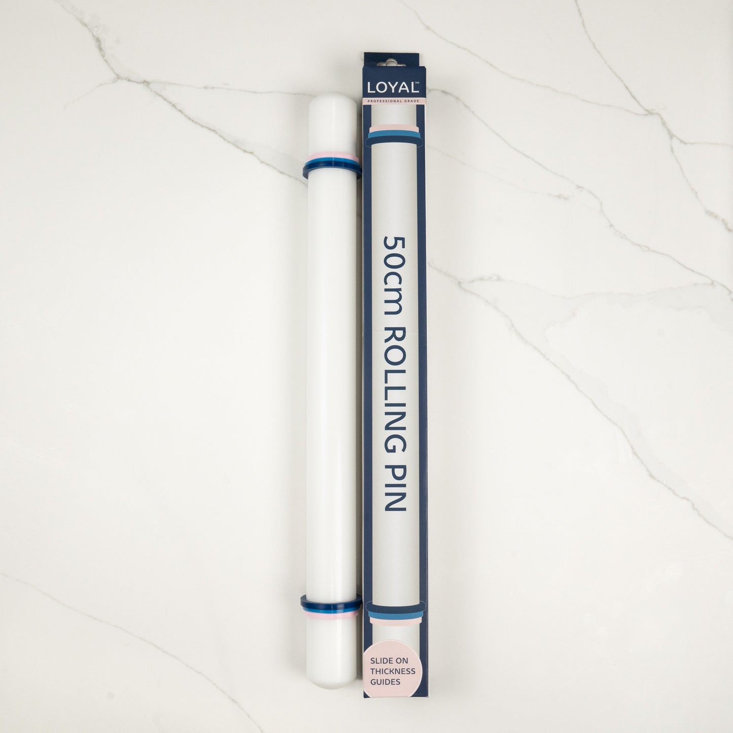Rolling Pin (50cm) + Pin Guides image 0