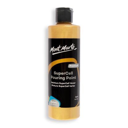 SuperCell Pouring Paint 240ml - Gold image 0
