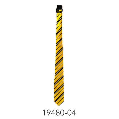 Long Tie with Stripe Wizard (Yellow) image 0