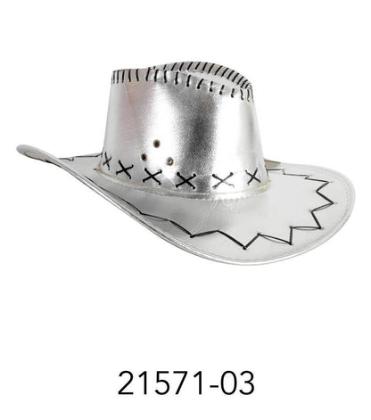 Cowboy Hat (Metallic Silver) image 0