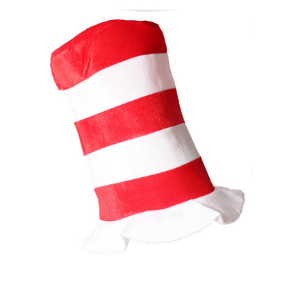 Stripe Hat (Red & White) image 0