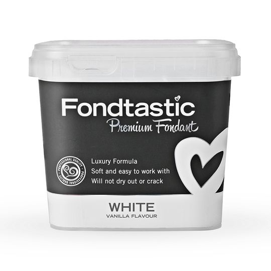 Fondtastic Premium Fondant - White 1kg image 0