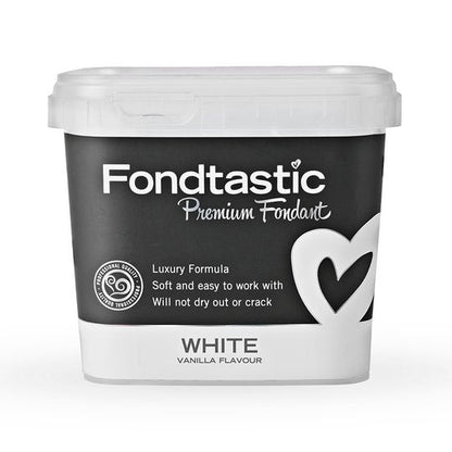 Fondtastic Premium Fondant - White 1kg image 0