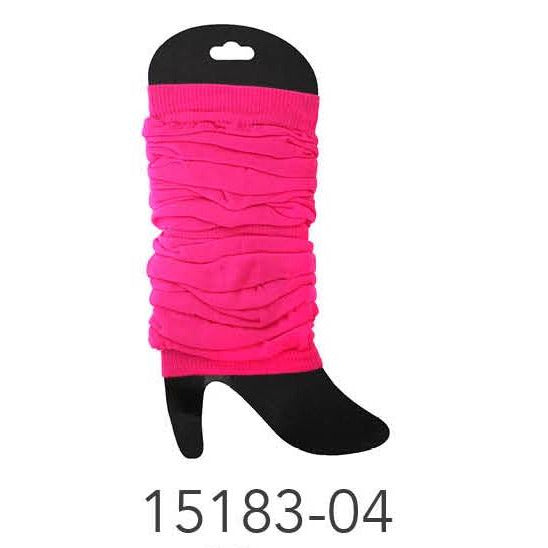 Plain Leg Warmer (Thin) (Hot Pink) image 0