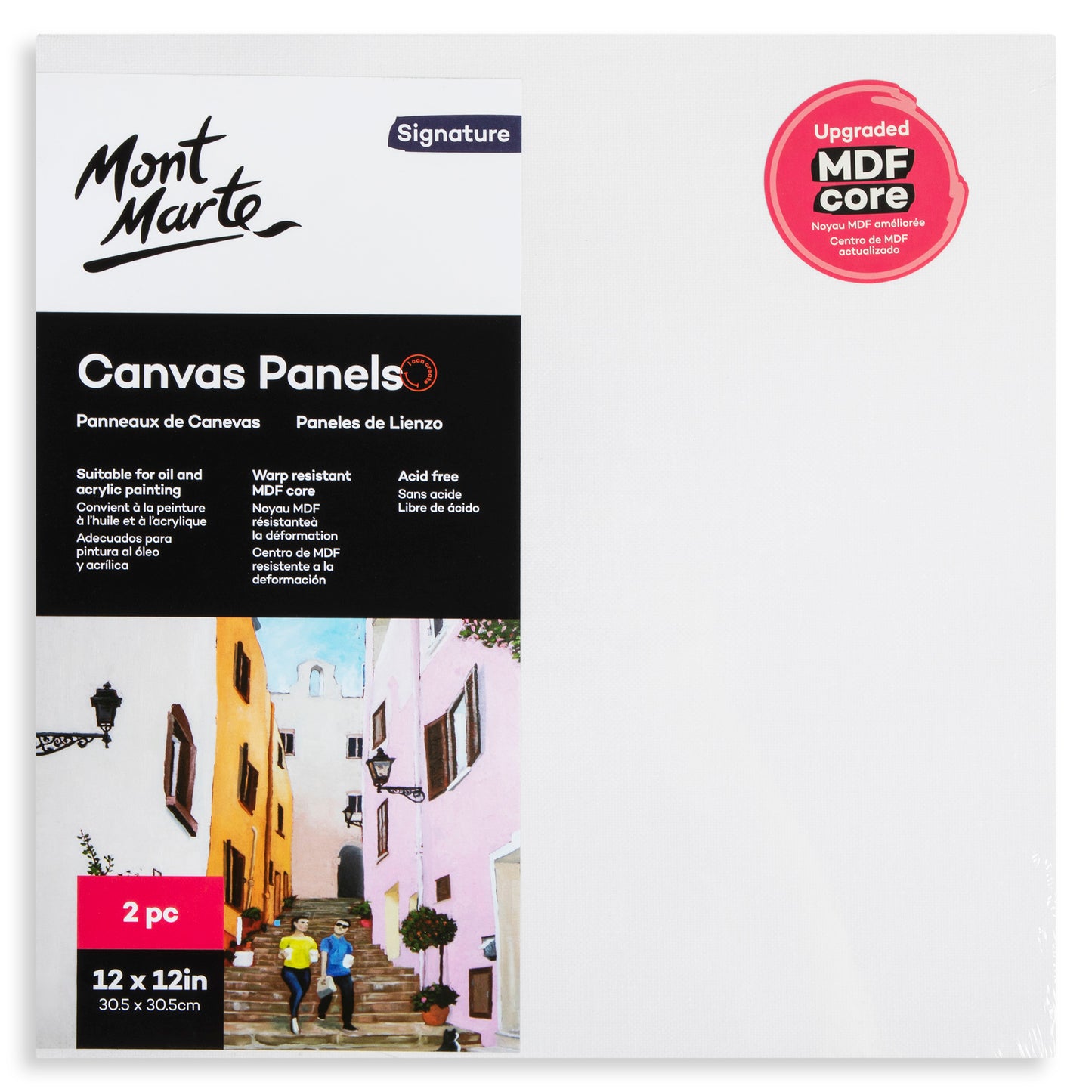 Canvas Panels Pack 2 30.5x30.5cm image 0