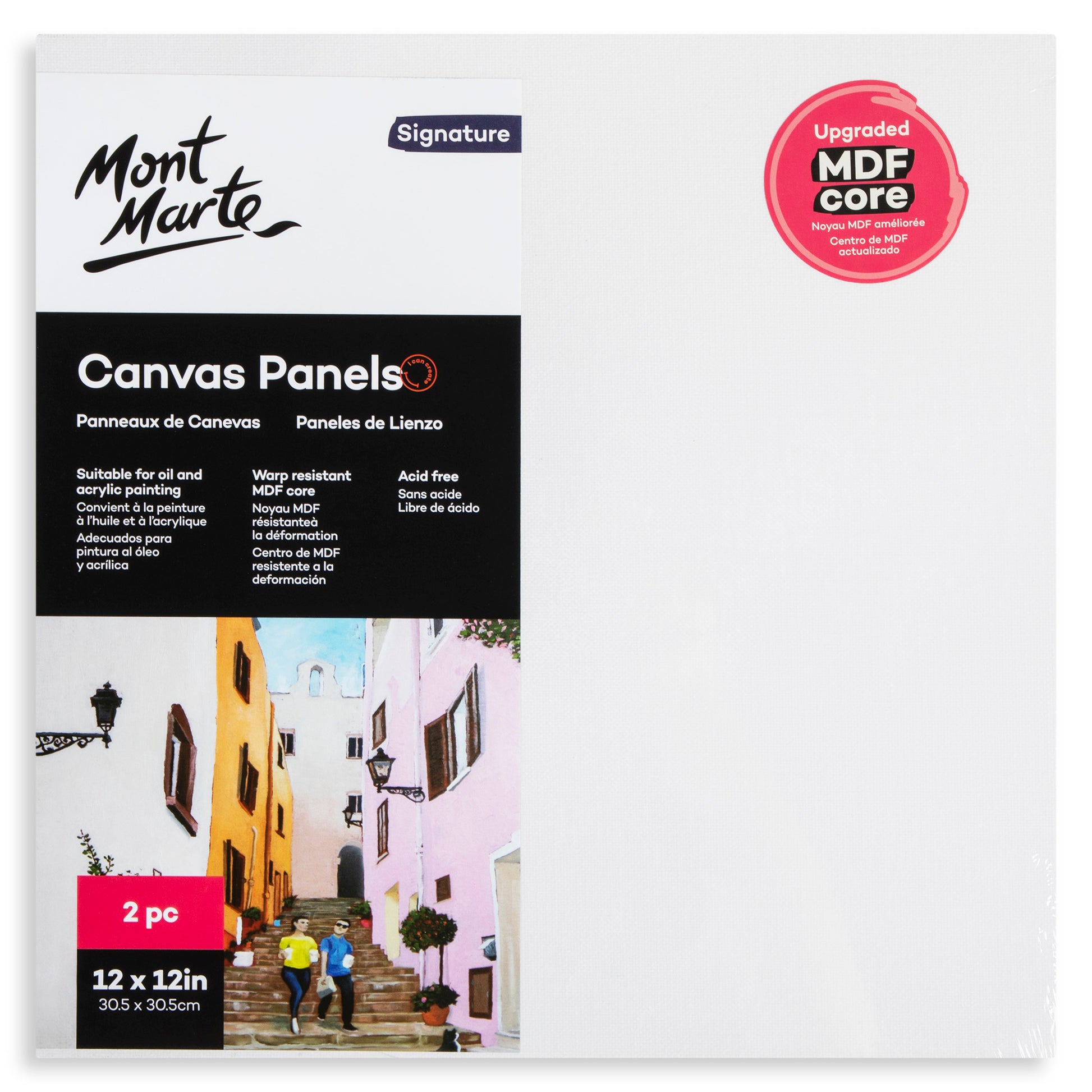 Canvas Panels Pack 2 30.5x30.5cm image 0