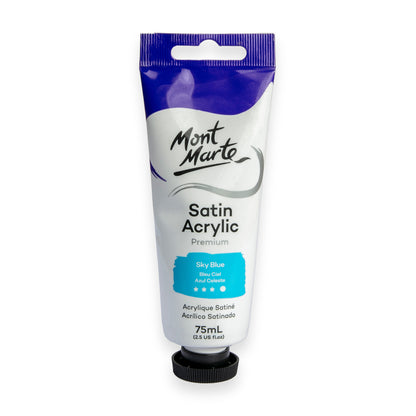 Satin Acrylic 75ml - Sky Blue image 0